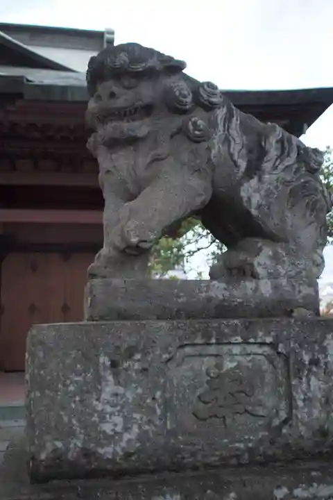 本宿天神社の狛犬