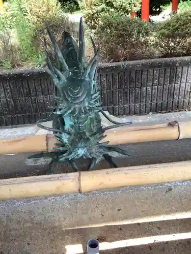 松原神社の手水舎