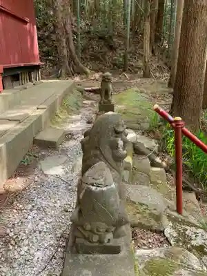 羽黒神社の狛犬
