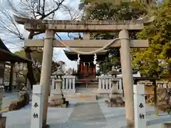 阿智神社の鳥居