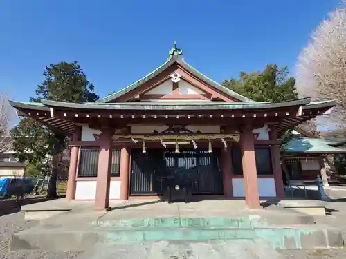 楊原神社の本殿