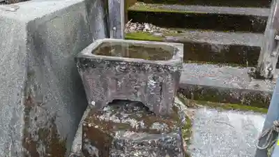 池川神社の手水舎