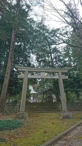 高田神社の鳥居