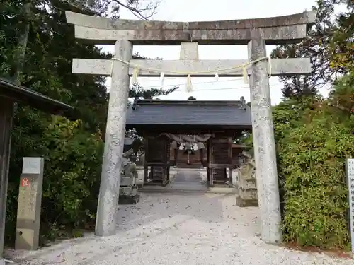 神原神社の鳥居