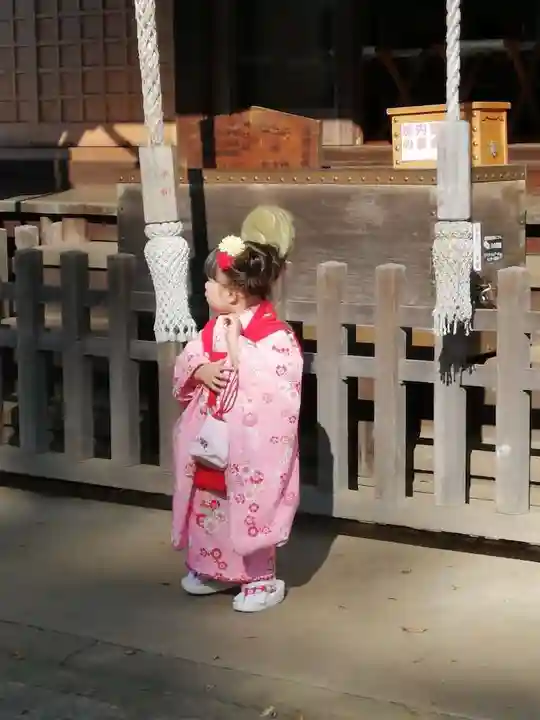 守谷総鎮守 八坂神社の七五三参