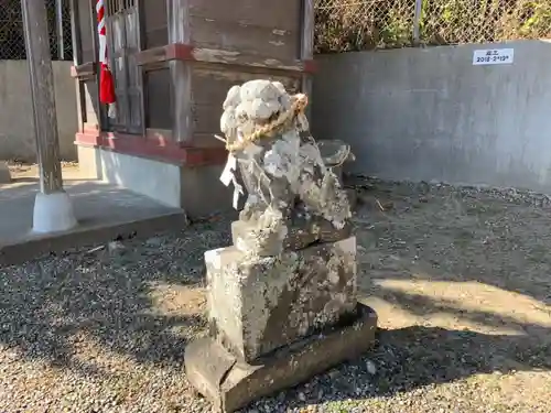 八幡神社の狛犬