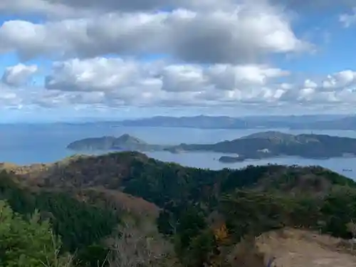 成相寺の景色