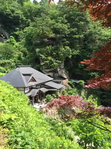 宝珠山 立石寺の景色