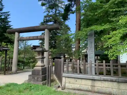 松岬神社の鳥居