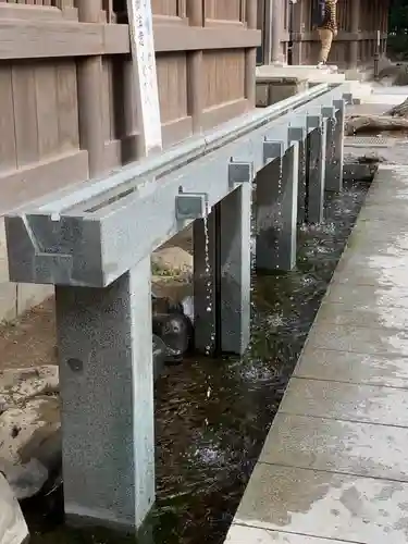 三嶋大社の手水舎