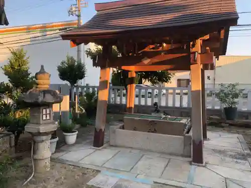 仲村神社の手水