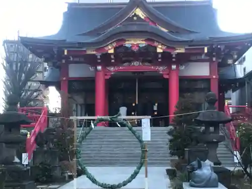 成子天神社の本殿・本堂