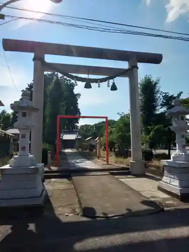 赤城久伊豆神社の鳥居