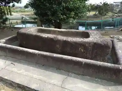神明社（三丸渕寺東）の手水舎