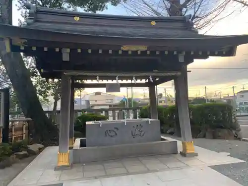 鈴鹿明神社の手水舎