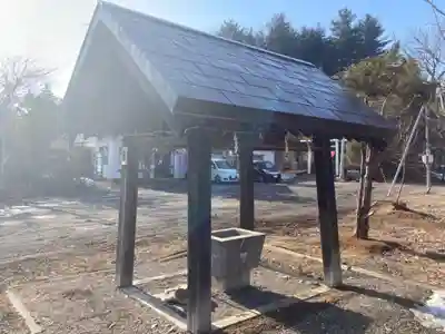 留辺蘂神社の手水舎