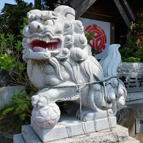 森三吉神社の狛犬