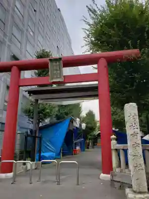 市守大鳥神社の鳥居