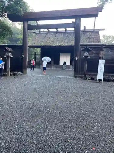 伊勢神宮外宮（豊受大神宮）の鳥居