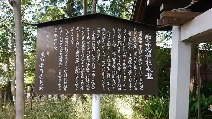 和樂備神社の歴史