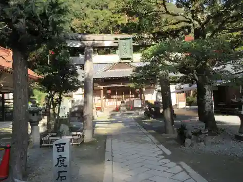 瀧安寺の鳥居