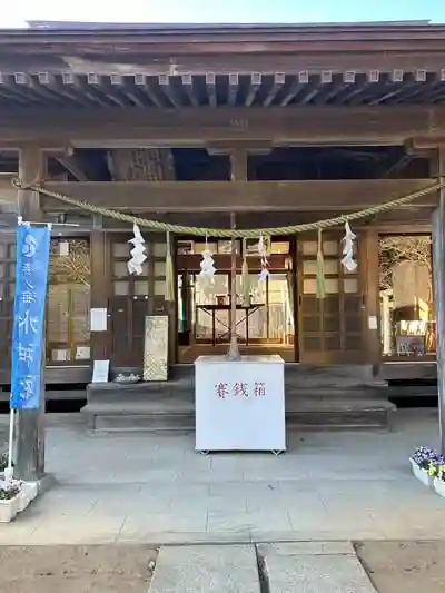 椿ノ海　水神社の本殿