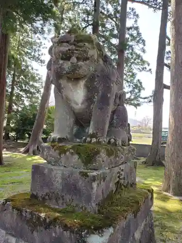 示野神明宮の狛犬