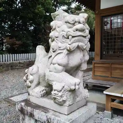 多比良温泉神社の狛犬