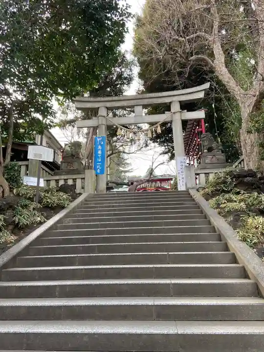 居木神社の鳥居