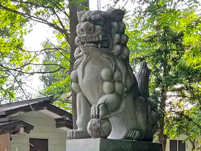 永山神社の狛犬