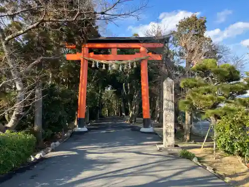 廣瀬大社の鳥居