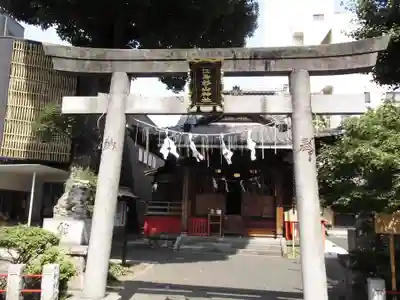 江島杉山神社の鳥居