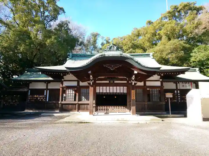 上知我麻神社(熱田神宮摂社)の本殿・本堂