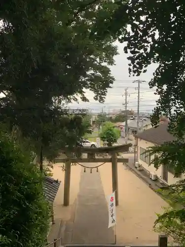 田間神社の鳥居