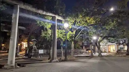 溝旗神社（肇國神社）の鳥居