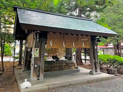 琴似神社の手水