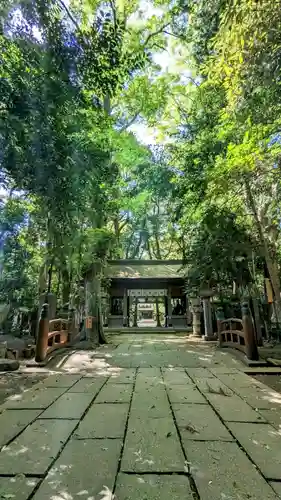 駒木諏訪神社の山門