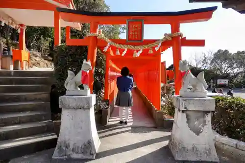 福徳稲荷神社の鳥居