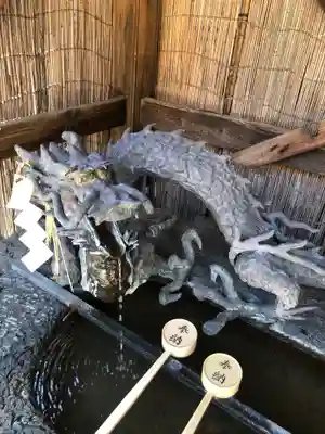 京都ゑびす神社の手水舎