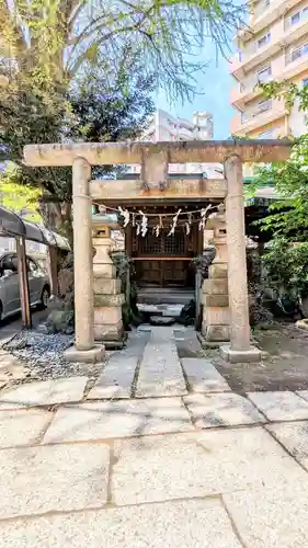 小野照崎神社の鳥居