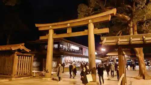 明治神宮の鳥居