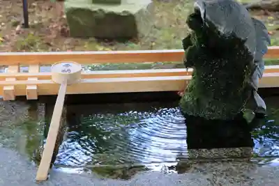 神炊館神社 ⁂奥州須賀川総鎮守⁂の手水舎