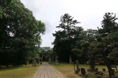 三春大神宮の景色