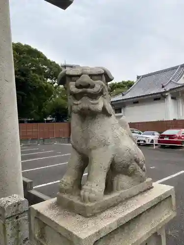 日置神社の狛犬