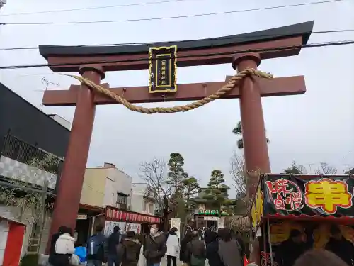 笠間稲荷神社の鳥居