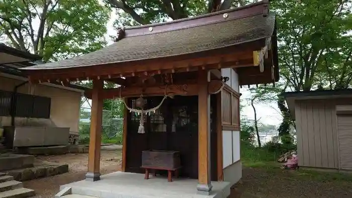 赤木神社の本殿