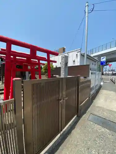 式部神社の鳥居