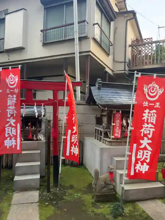 高円寺氷川神社の末社・摂社