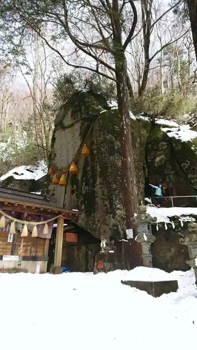 石割神社の自然
