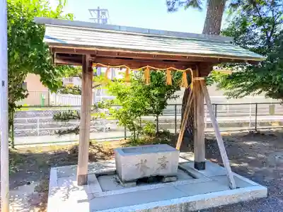 神宮社の手水舎